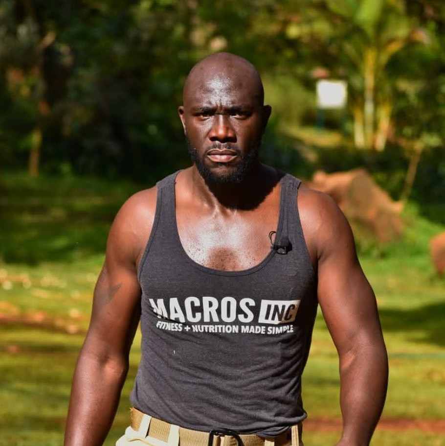 Byron Adera leading BA Challenge community event and outdoor expedition